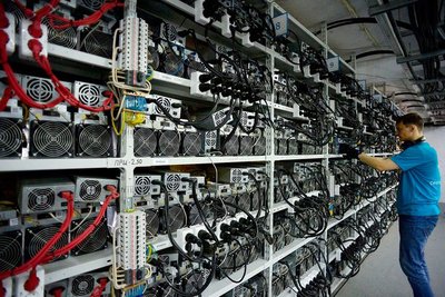 High-security mining farm with hosted Whatsminer rigs