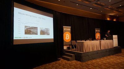 A sophisticated mining farm setup