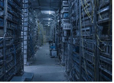 Large-scale mining farm operation