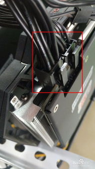 Close-up of an Ethereum mining rig with multiple GPUs at work